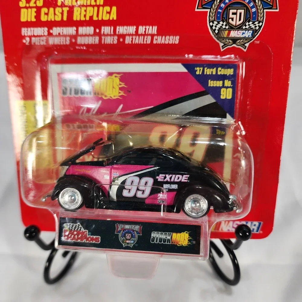 Racing Champions Stock Rods 37 Ford Coupe #99 Exide Jeff Burton Issue 90